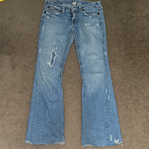 JOEY BIG T BOOT CUT TRUE RELIGION WOMENS JEAN - Picture 2 of 11